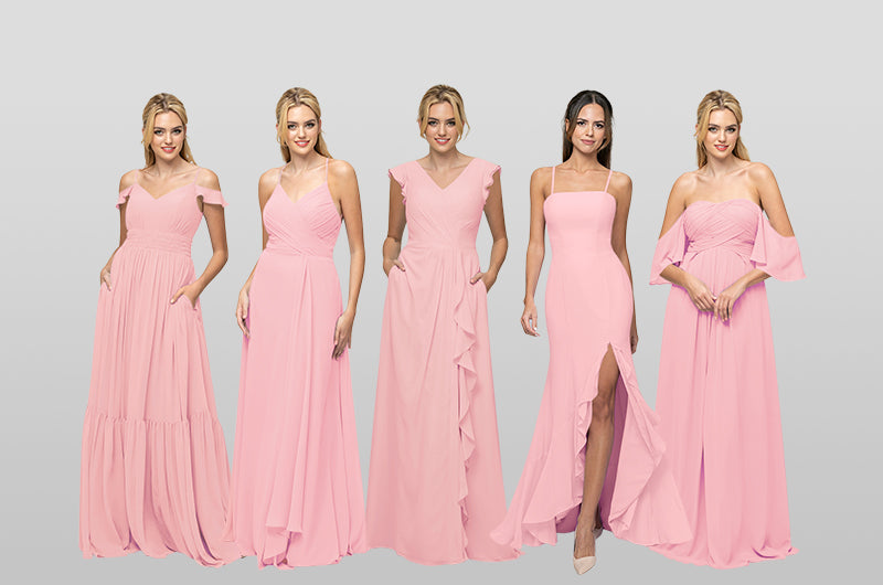 Blush Pink Bridesmaid Dresses 2023 That We Are Obsessed With Yelure UK