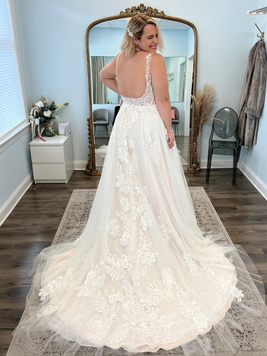 Beach wedding dresses near me on sale