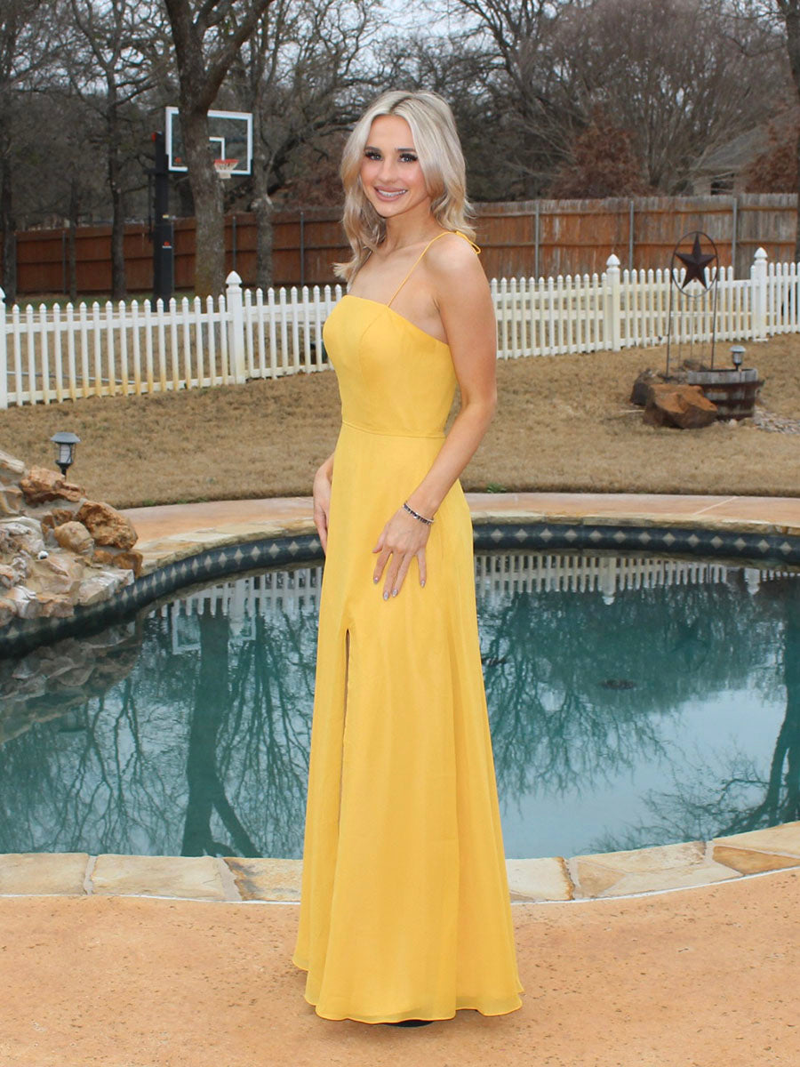 Mustard bridesmaid shop dresses uk