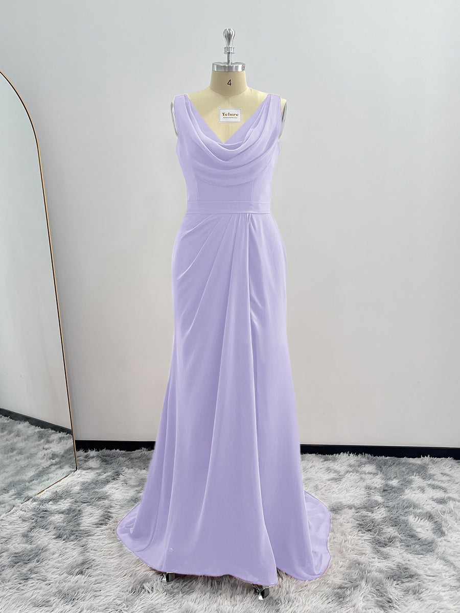 Lilac and hotsell silver bridesmaid dresses