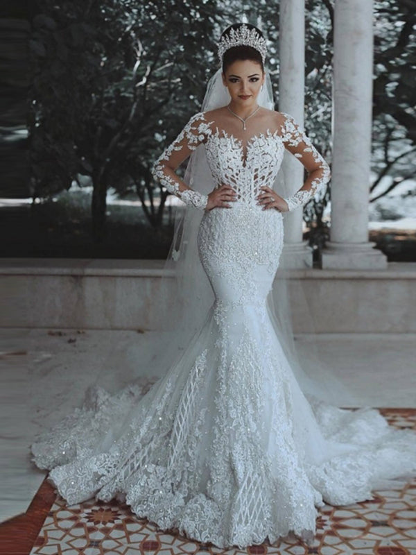 Most beautiful mermaid wedding dresses best sale