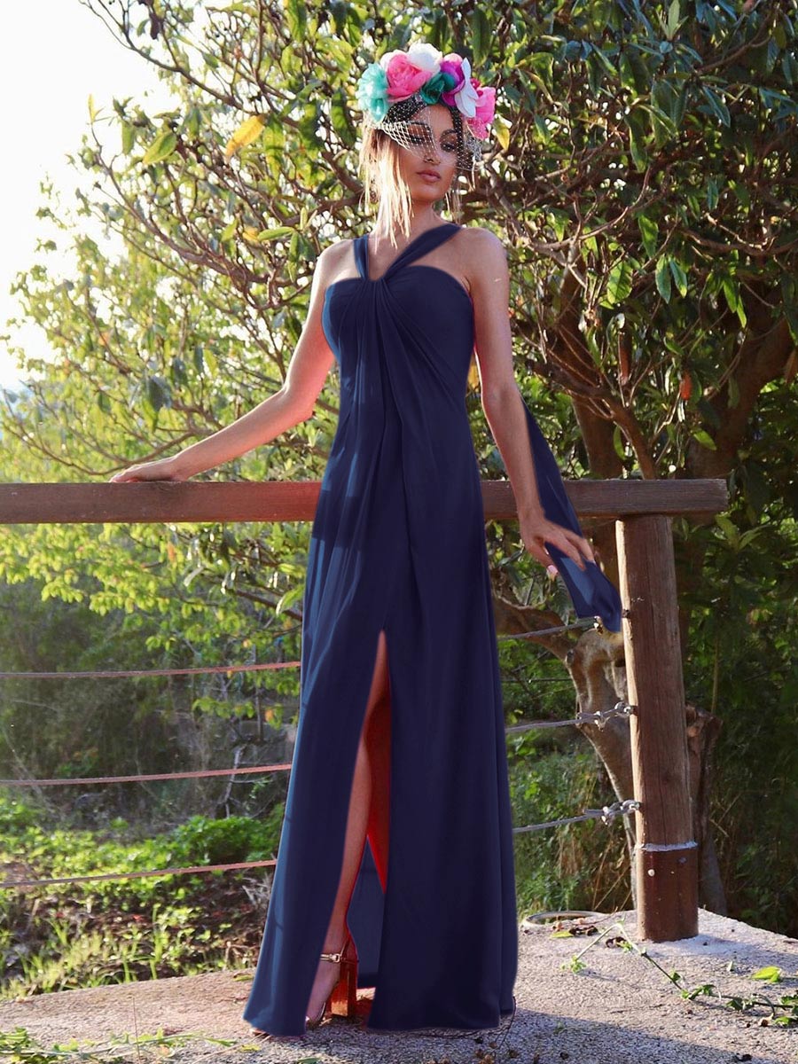 Navy convertible bridesmaid hot sale dress