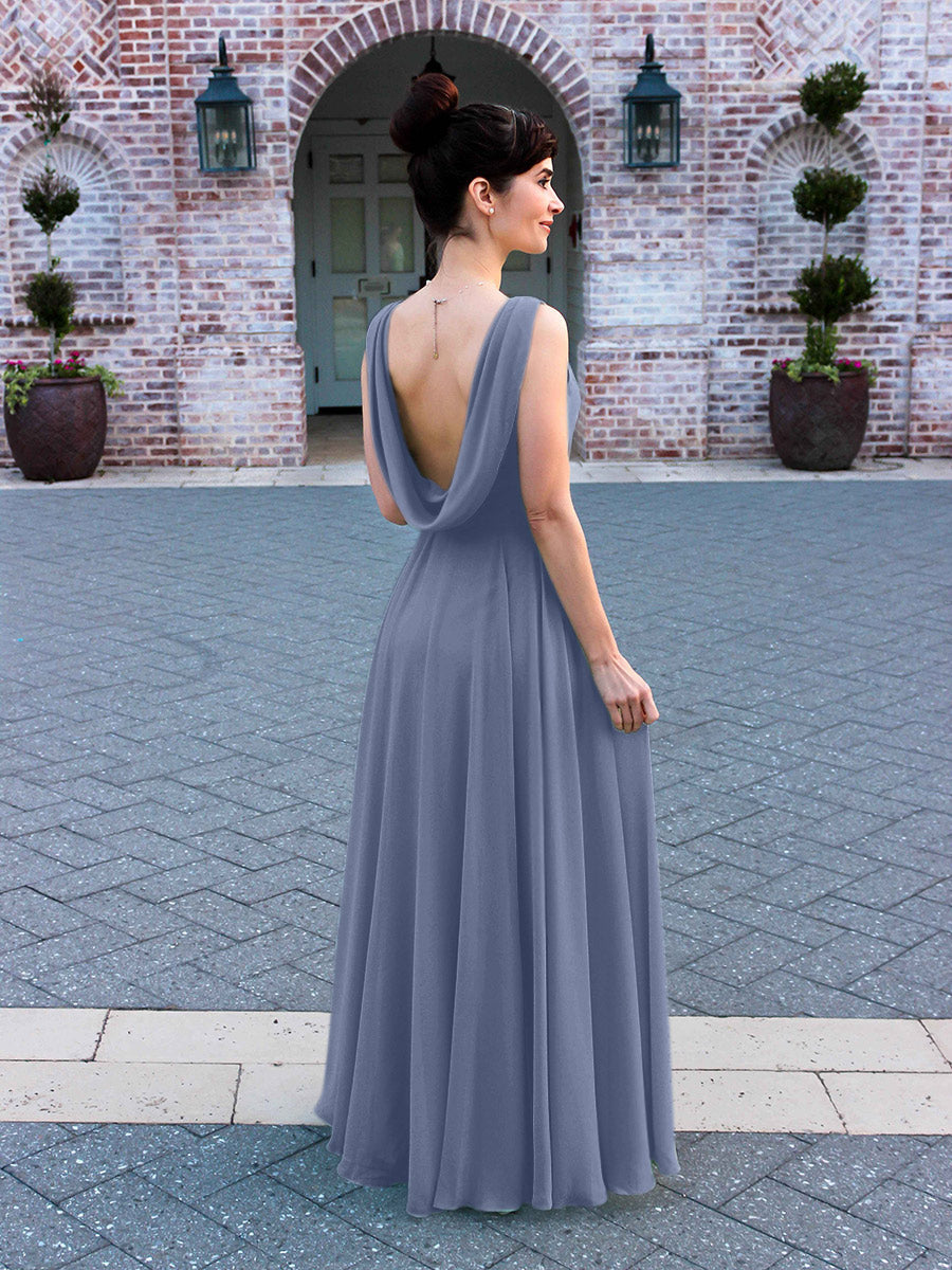 Stormy color hot sale bridesmaid dresses