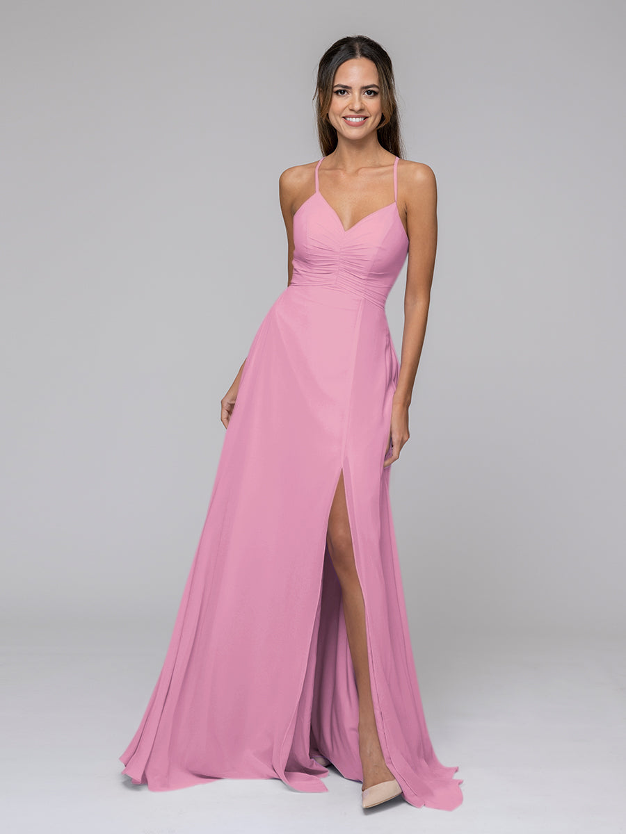 Dusty pink clearance long dresses uk