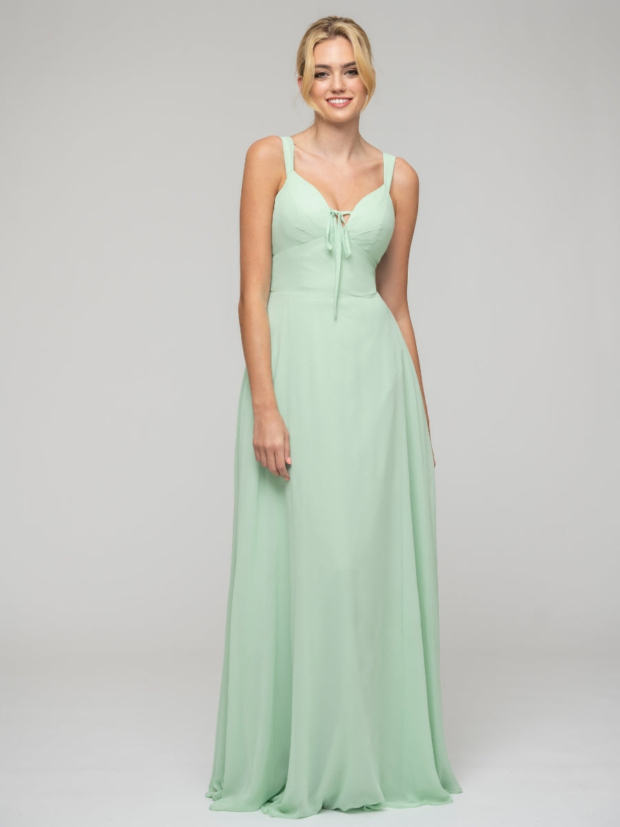 Light mint hot sale bridesmaid dresses